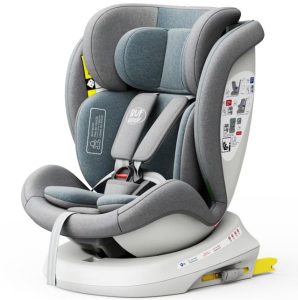 Scaun auto copii 0-36 kg Tweety Plus iSize Buf Boof LightBlue