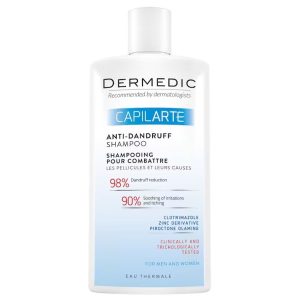 Șampon pentru combaterea mătreții cu clotrimazol Dermedic Capilarte